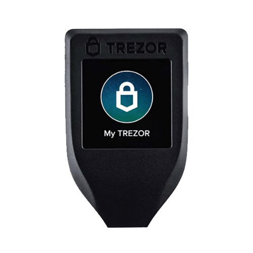 Trezor Model T crypto hardware wallet